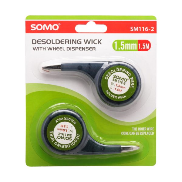 سیم قلع کش سایز 1.5mm سومو مدل SM116-2 (بسته 2 عددی)